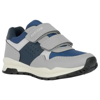 Afbeelding van Geox J Pavel A Lage sneakers voor jongens, Marineblauw grijs