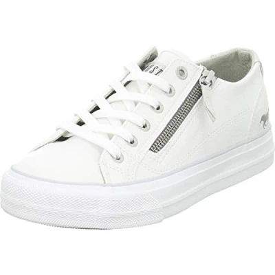 Afbeelding van MUSTANG 1272 308 1 damessneakers, Wit