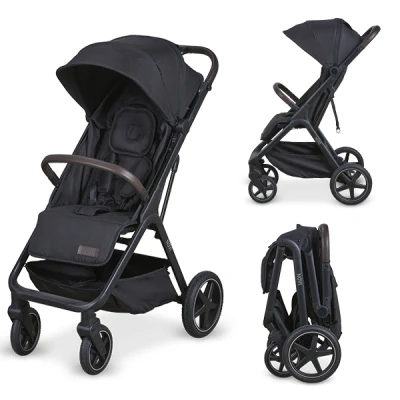 Afbeelding van Novi Baby Buggy Xavi XL Premium Solid Black