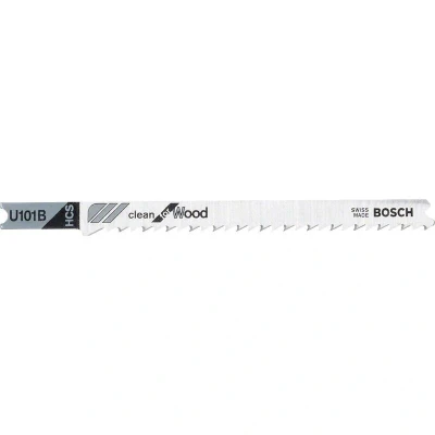 Afbeelding van Bosch Decoupeerzaagblad U 101 B Clean for Wood
