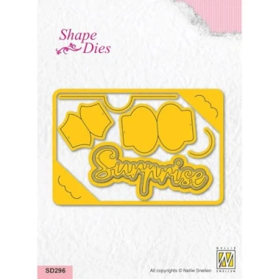 Afbeelding van Nellie&#039;s Choice Shape Die Giftcard SD296
