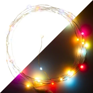 Afbeelding van Slimme draadverlichting Nedis SmartLife 5 meter (50 LEDs, Druppels, Timer, Binnen)