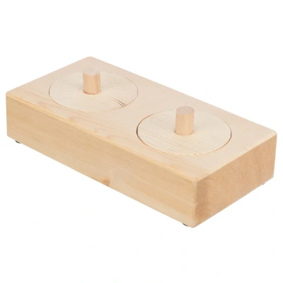 Afbeelding van Trixie Snack Box Voor Ratten En Konijnen Hout 14X3X7 CM