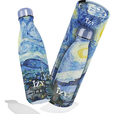 Afbeelding van Izy Bottles Van Gogh thermosfles Starry Night 500 ML