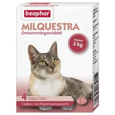 Afbeelding van Beaphar Milquestra Kat 4 TABLETTEN (357432)