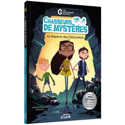 Image de CHASSEURS DE MYSTERES Tome 01 NED LA DISPARUE DES CATACOMBES