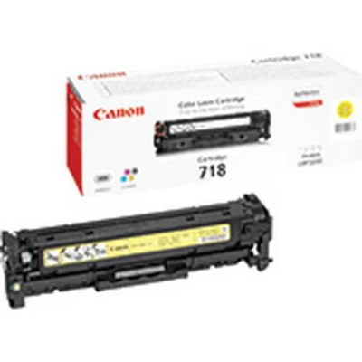 Afbeelding van Canon 718 Y Toner Geel