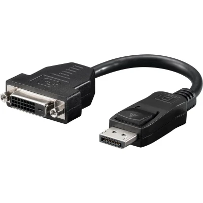 Afbeelding van DisplayPort / DVI D adapterkabel 1.2, vernikkelde stekker &gt; I bus dual link (24 + 5