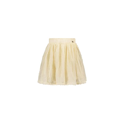 Afbeelding van Kinder Skirt Teddies Dots &amp; Ruffles Dreamy Creamy Maat 104 Le Chic