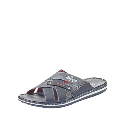 Afbeelding van Rieker Heren 21099 Pantoffels, blauw, 40 EU