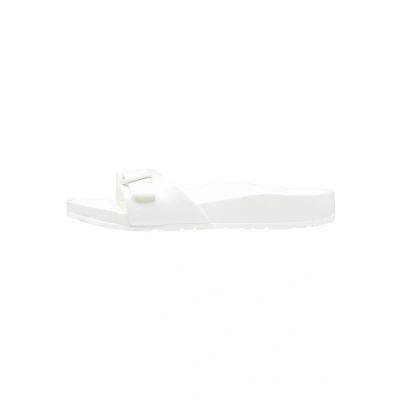 Afbeelding van Birkenstock Madrid EVA Narrow Badslippers, Dames, Maat: 37, White Kunststof