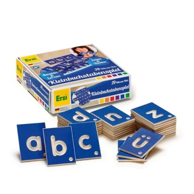 Afbeelding van Erzi 42022 Educatief spel Kleine Letters Speelgoed