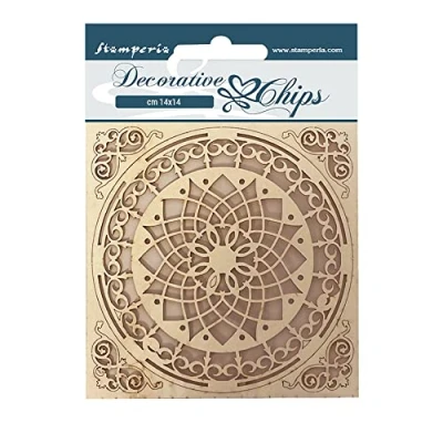 Afbeelding van Stamperia Decorative Chips Casa Granada Plate (SCB108) (DISCONTINUED)