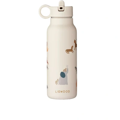 Afbeelding van Liewood rvs thermosfles falk whales cloud blue 350 ml
