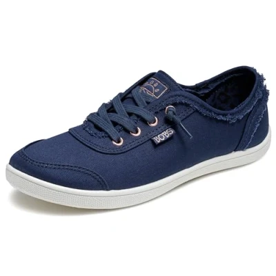 Afbeelding van Skechers BOBS CUTE Sneakers laag navy, Dames, Maat: 38.5, Navy Katoen