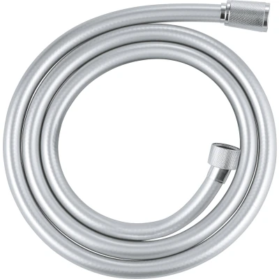 Afbeelding van GROHE QuickFix VitalioFlex Silver doucheslang met TwistStop 150 cm