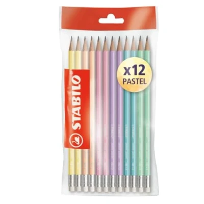 Afbeelding van STABILO Swano pastel HB 12 stuk(s)