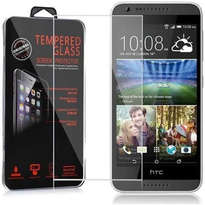 Afbeelding van Cadorabo Screenprotector geschikt voor HTC Desire 620 Pantser film Beschermende in KRISTALHELDER Geharde (Tempered) display beschermglas 9H hardheid met 3D Touch