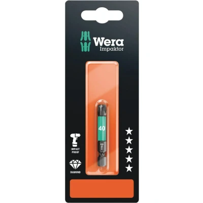 Afbeelding van Wera schroefbit Impaktor diamant 867/4impdc torx TX40 x 50mm