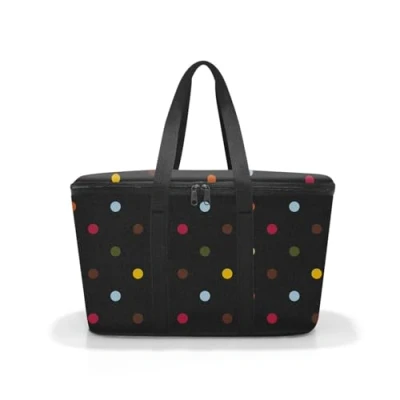 Image de Reisenthel, Sac de Courses, isotherme Courses Noir/pois UH7009