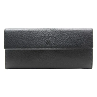 Afbeelding van Esquire Leren Portemonnee Deer Ladies Purse Black Zwart