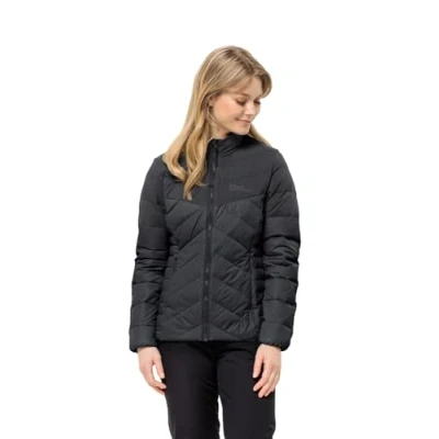 Afbeelding van Jack Wolfskin Tundra Gewatteerde jas, Dames, Maat: Medium, Black