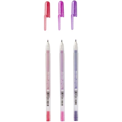 Afbeelding van Sakura Gelly Roll Metallic Set 3 Gelpennen Sweets