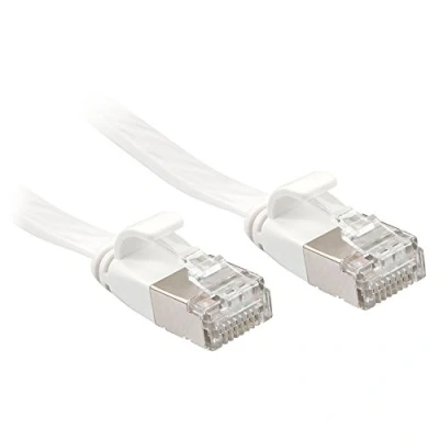 Afbeelding van LINDY 47545 RJ45 Netwerkkabel, patchkabel CAT 6A U/FTP 10.00 m Wit 1 stuk(s)