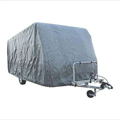 Afbeelding van Pro Plus Caravanhoes Luxe 640 t/m 701 x 235 cm 220 4 laags SFS Stof 160 g/m2
