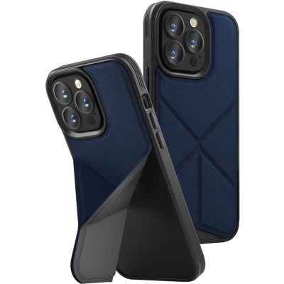 Afbeelding van UNIQ Transforma Back Cover hoesje met MagSafe voor Apple iPhone 14 Pro Blauw