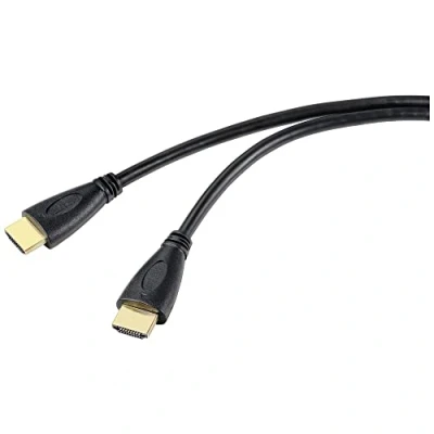 Afbeelding van SpeaKa Professional SP 10133292 HDMI kabel Aansluitkabel A stekker, stekker 5.00 m Zwart 4K UHD, Audio Return Channel (ARC)