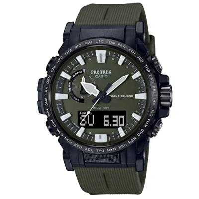 Afbeelding van Casio Pro Trek PRW 61Y 3ER Herenhorloge 47,4 mm Groen