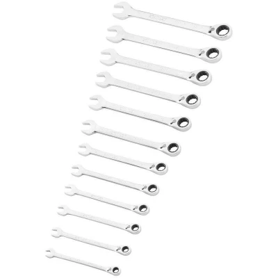 Image de STANLEY FMMT82849 0 Jeu de clés à anneaux FATMAX avec cliquet 12 pièces