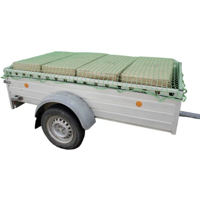 Afbeelding van HP Autozubehör 25168 Aanhangernet (l x b) 3.5 m 2.5 Met rubberen spanband