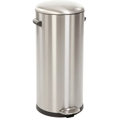 Afbeelding van Eko pedaalemmer belle deluxe 30 l, mat RVS