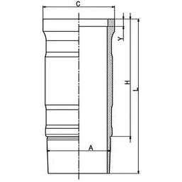 Afbeelding van KOLBENSCHMIDT 89901110 Cilindervoering