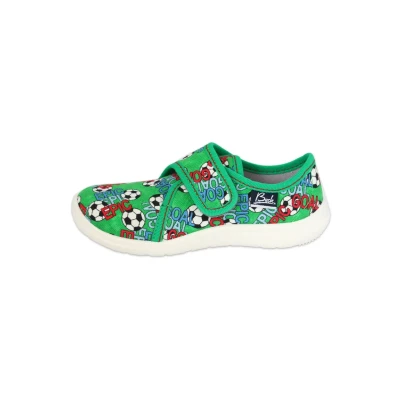 Afbeelding van Beck uniseks kinderpantoffels Groen 33 EU,