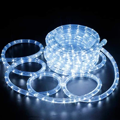 Afbeelding van Forever Speed Led lichtsnoer voor buiten, 10 m, 360 leds, waterdicht, Kerstmis, bruiloft, dak, hek, koud wit, IP65
