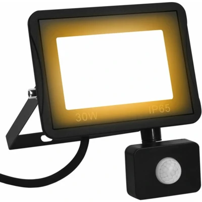 Afbeelding van vidaXL Spotlight met sensor LED 30 W warmwit