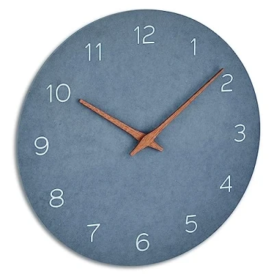 Afbeelding van TFA Dostmann 60.3054.06 Wandklok Kwarts 297 mm x 45 Blauw
