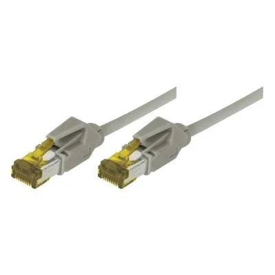 Image de Cordon RJ45 sur câble catégorie 7 S/FTP LSOH snagless gris 0,3 m