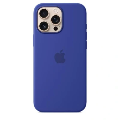Image de Apple Cover Iphone 16 Pro Max Silicone Magsafe Ultramarine (myyy3zm/a)