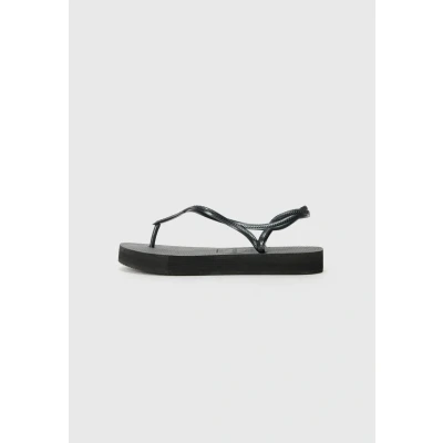 Afbeelding van Havaianas Luna Flatform Slippers Zwart