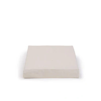 Afbeelding van Yumeko hoeslaken katoen tencel™ latte chambray 90x200x30