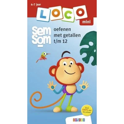 Afbeelding van Loco mini semsom oefenen met getallen t/m 12