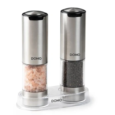 Image de Domo Moulin À Sel Et Poivre Rechargeable (do3102)