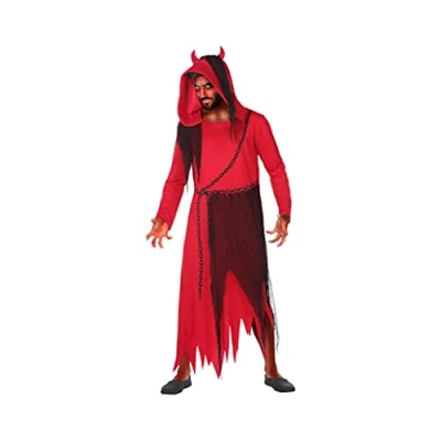 Afbeelding van Kostuums voor Volwassenen DISFRAZ DEMONIO M L Rood Demon (1 Onderdelen) (M/L)