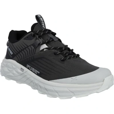 Afbeelding van HI TEC FUSE Trail Outdoorschoenen, Heren, Maat: 43, Black/charcoal/cool grey Textiel/ synthetisch