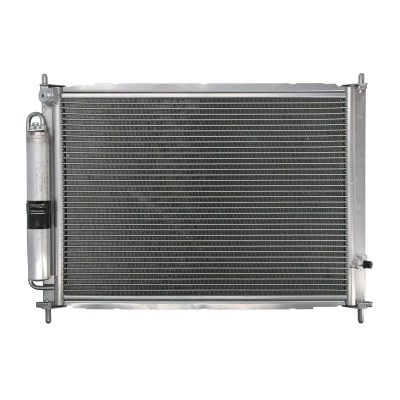 Afbeelding van BOSCH 1 986 AD2 314 Condensor Airco Met stikstofvulling droger, montagehandleiding, Zonder afdichtring 15,5mm 10,5mm 550mm R1234yf, R134a