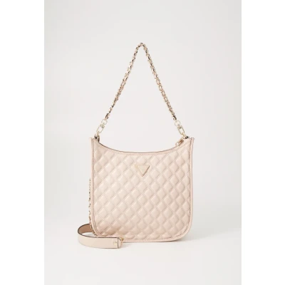Afbeelding van Guess Giully Bucket Crossbody Handtas, Dames, Maat: One Size, Light beige